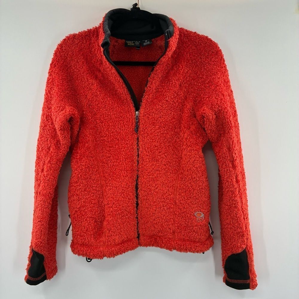 3For$20 Mountain Hardware Women's Orange Fleece Jacket Size: Small